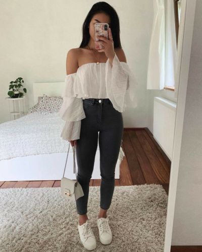 Los skinny jeans son un clásico de la moda 