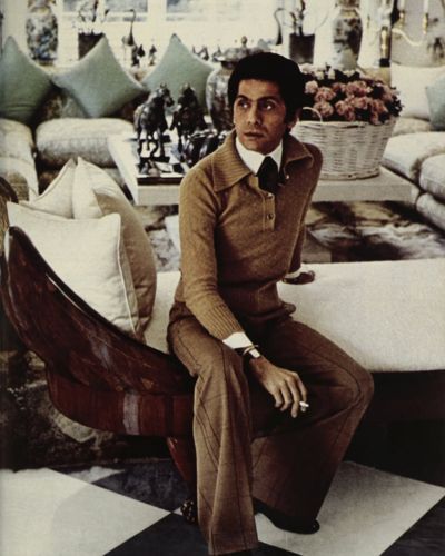 Foto de instagram de Valentino en su residencia en Italia