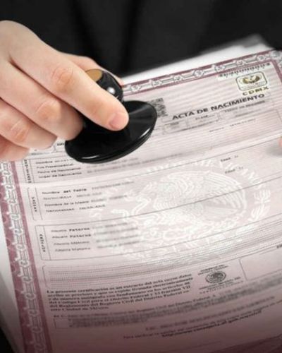 Acta de nacimiento