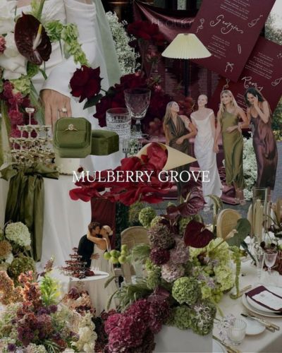 Colores para matrimonios: Mulberry