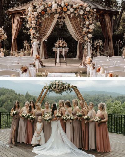 Paletas de colores para bodas 2026: Mocha mouse