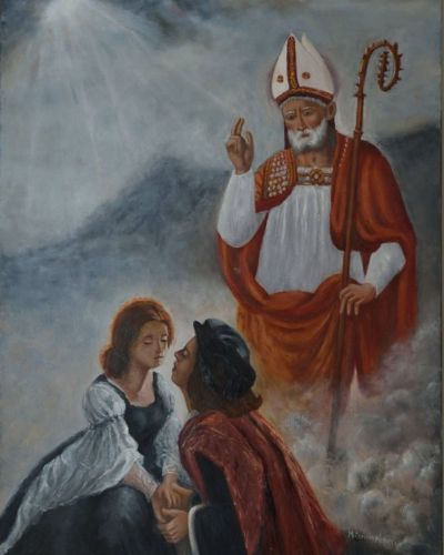 San Valentín casaba a los jóvenes, pese a las reglas del emperador Claudio II