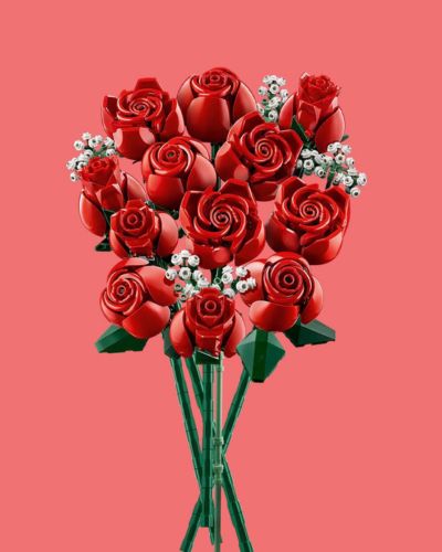 Ramos de flores para San Valentín que no se marchitan con Lego Botanicals
