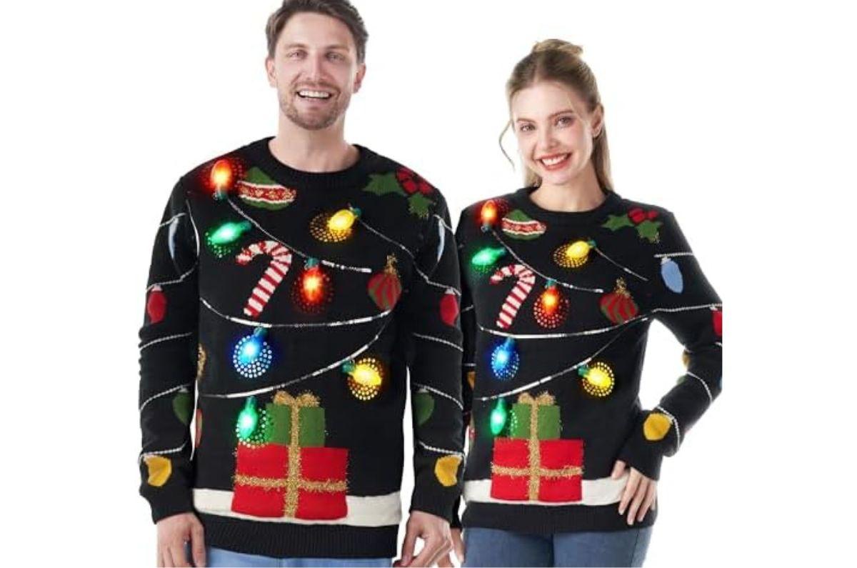 Luces que brillan en pareja