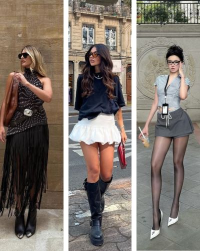 Este año faldas fluidas son la opción, dejando de lado diseños estructurados 