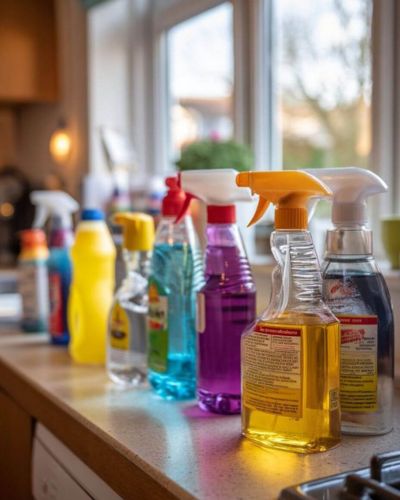 Algunas mezclas peligrosas de productos de limpieza pueden liberar gases tóxicos