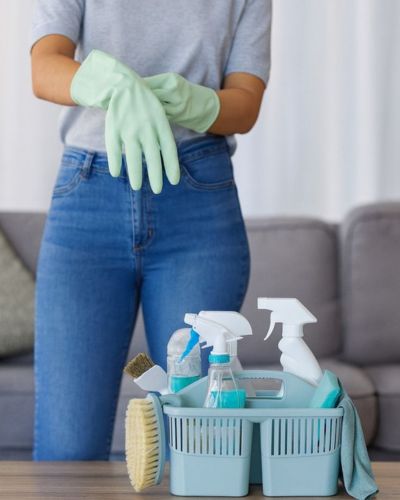 No combines productos demás cuando limpias tu hogar