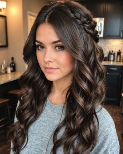 Este San Valentín tus peinados merecen llevar vibes de princesa y que mejor que las trenzas 