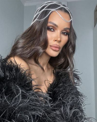 Red brillante para cabello suelto 