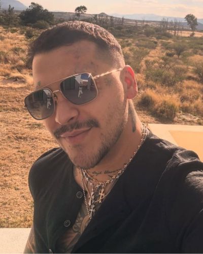 Selfie de Christian Nodal