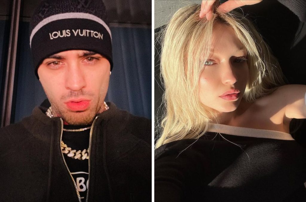 Zayn Malik y Gigi Hadid, fotos selfies publicadas en su IG