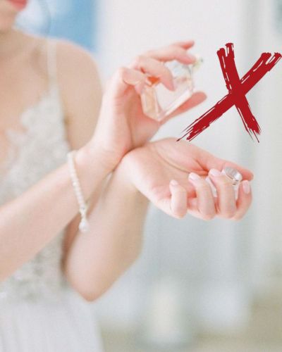 Frotar la fragancia que pones en tus mellijas acelera el proceso de evaporación.