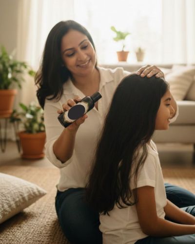 Para prevenir piojos en niños es importante uñas repelentes naturales