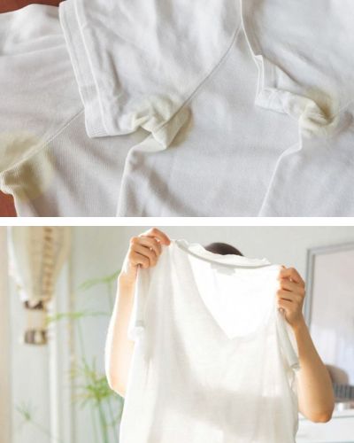 Remedios caseros pueden evitar la aparición de manchas amarillas de tu ropa blanca 
