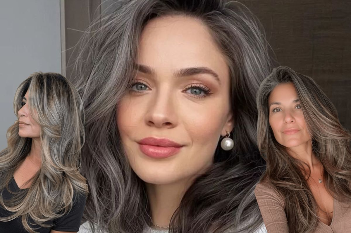 Cortes de cabello que disimulan las canas (perfectos para mamás de 50+)