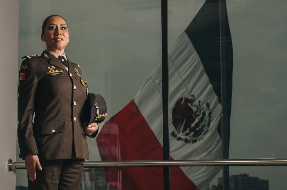 General Ma. Dolores Domínguez Rocha: liderazgo femenino en los 50 años del Colegio Militar