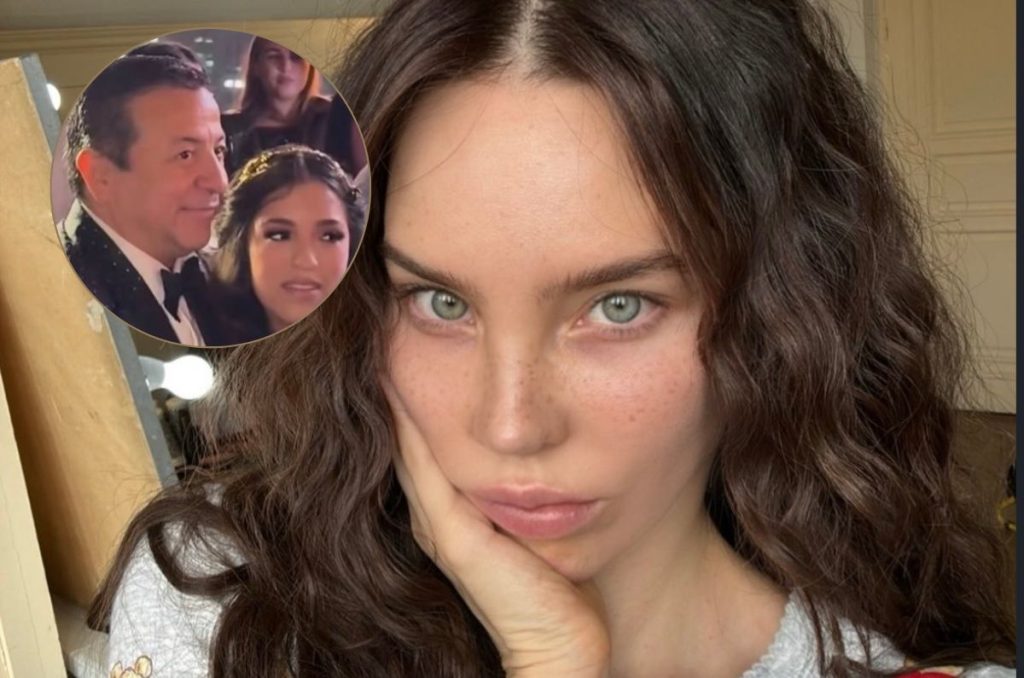 Imagen ilustrativa sobre quién es el papá de Mafer, la quinceañera de Tabasco, con fotografía de la joven y recuadro de ella junto a su padre durante la fiesta viral.