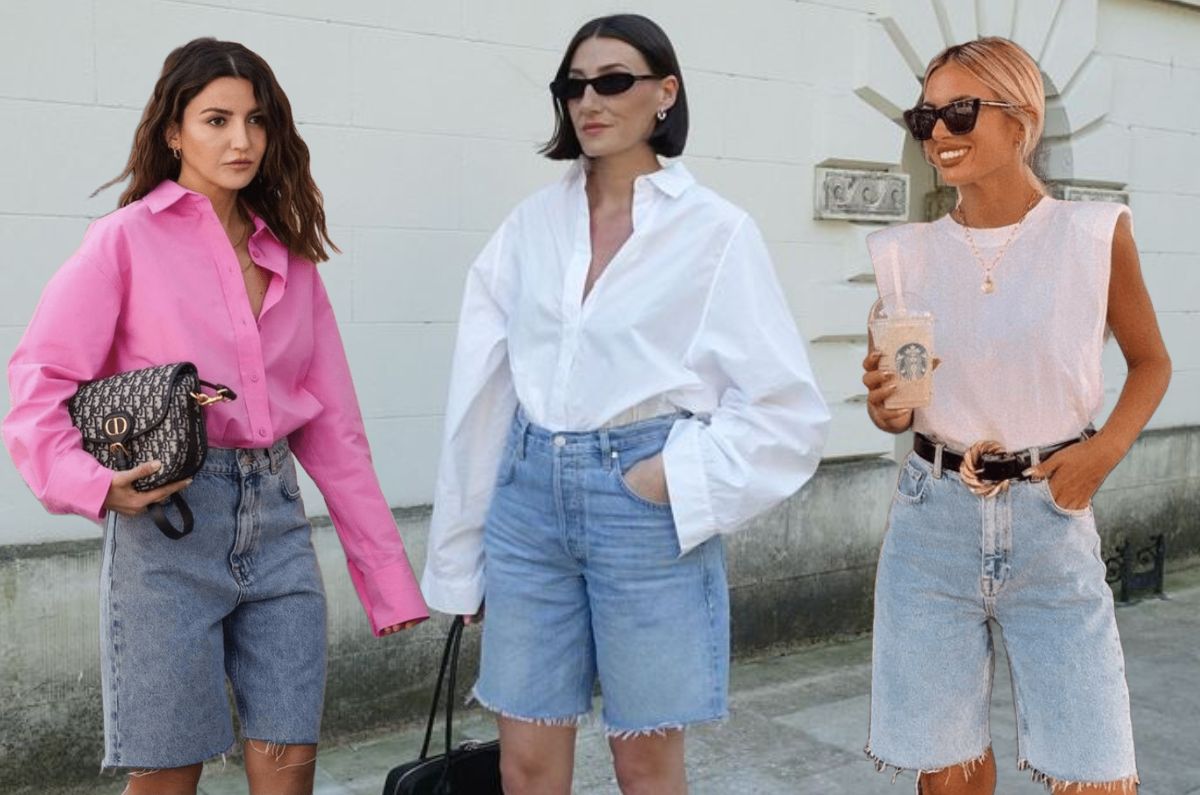 ¿Cómo llevar shorts de mezclilla a la oficina y verte elegante?