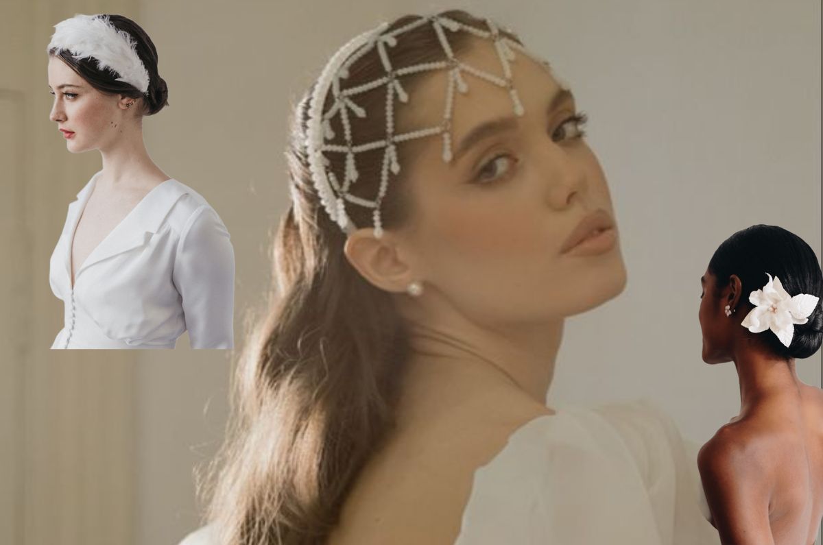 Tocados para novia 2026: 5 estilos que marcarán tendencia