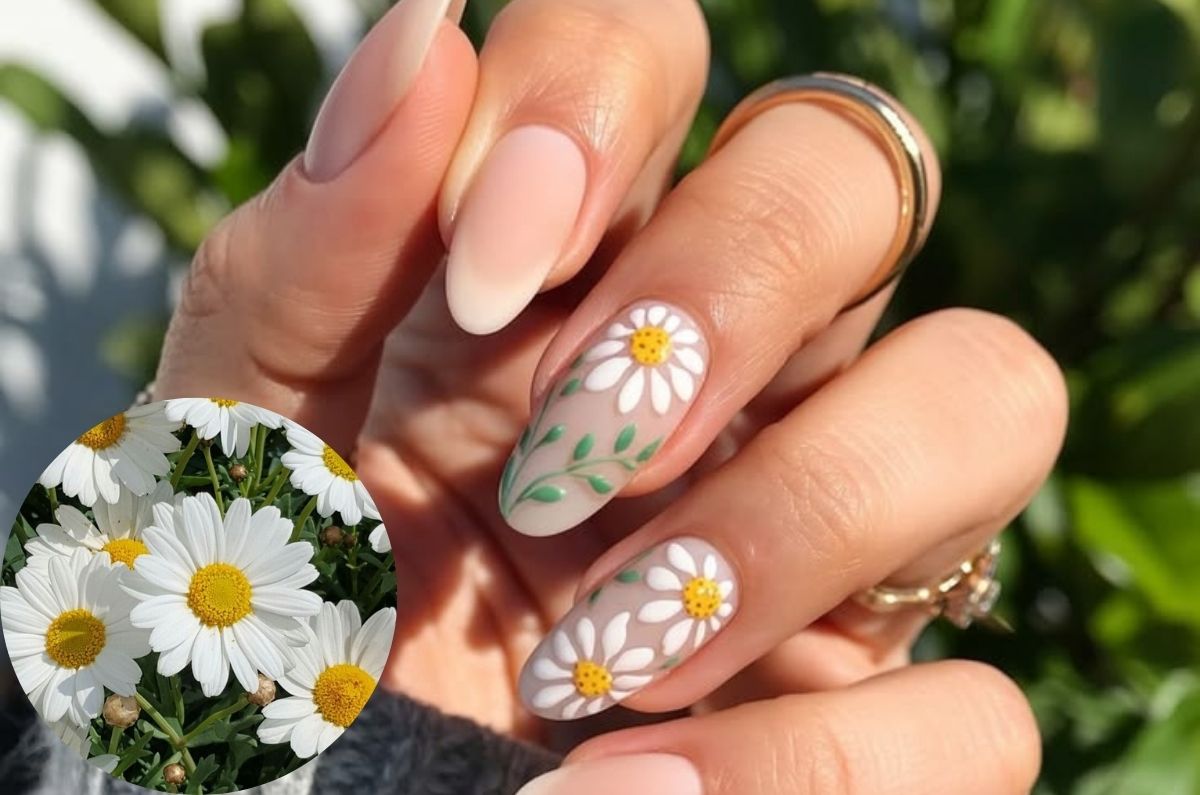 Margaritas en tus uñas: el diseño más lindo y fresco para primavera