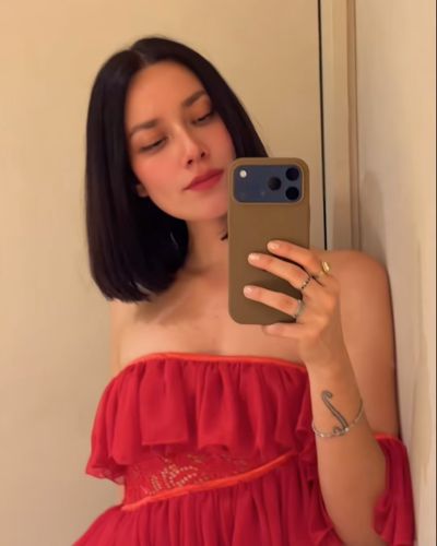 Selfie en el baño de Esmeralda Camacho