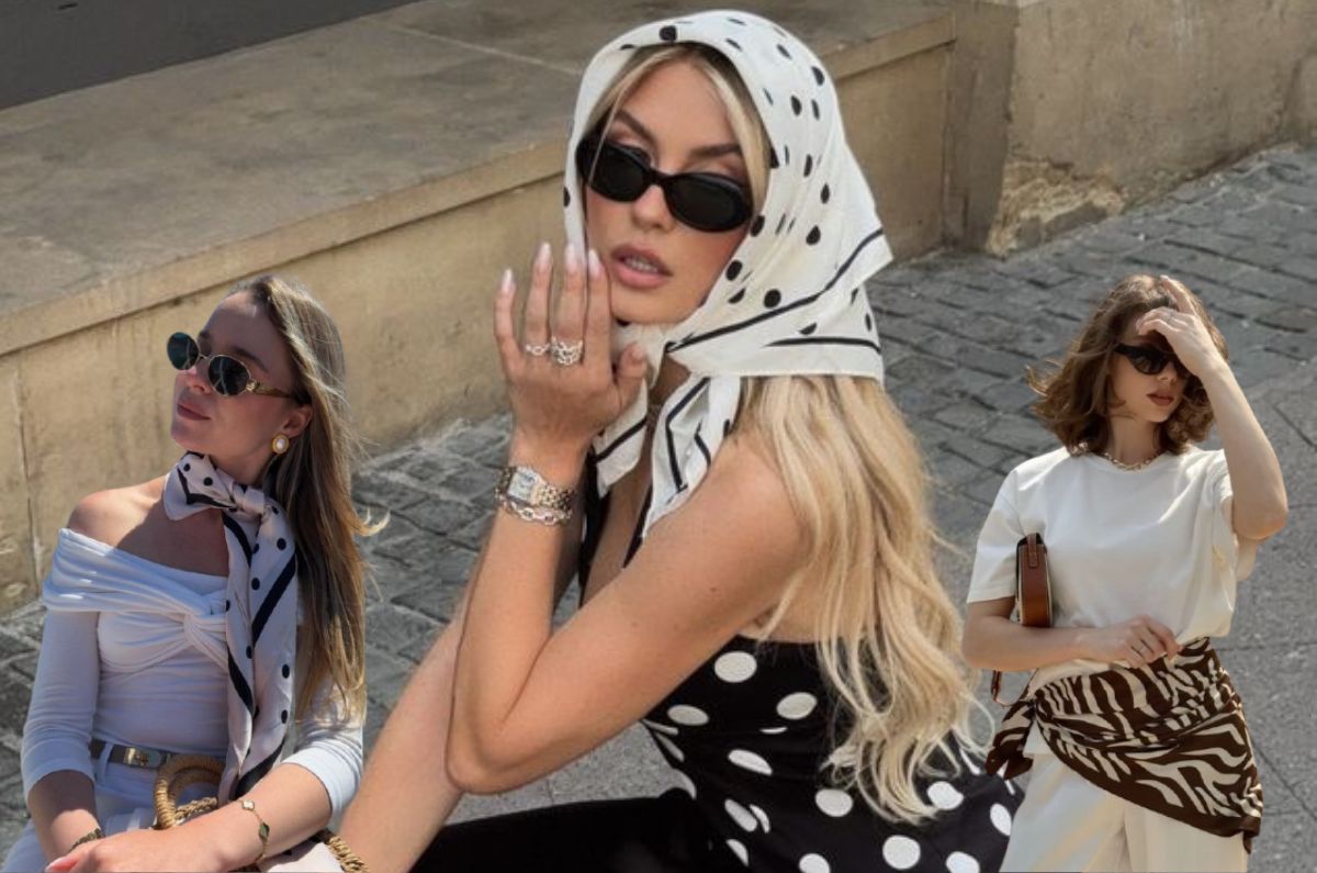 4 formas creativas de usar pañoletas más allá del cabello