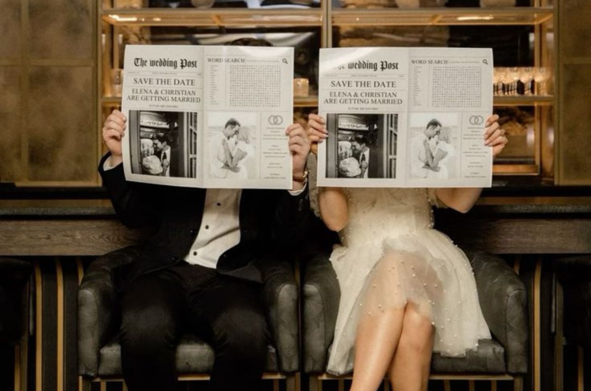 Ideas de fotografías para tu Save the Date que tú y tu pareja pueden recrear