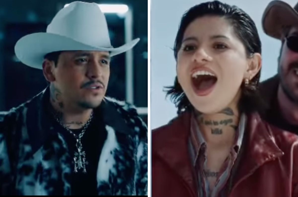 Ella es la modelo del nuevo video de Nodal que se parece a Ángela Aguilar y a ¿Cazzu?