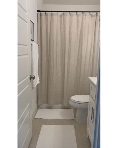 Decoración pasada de moda: cortinas de baño