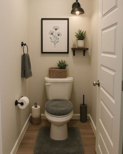 Decoración pasada de moda: alfombras de baño