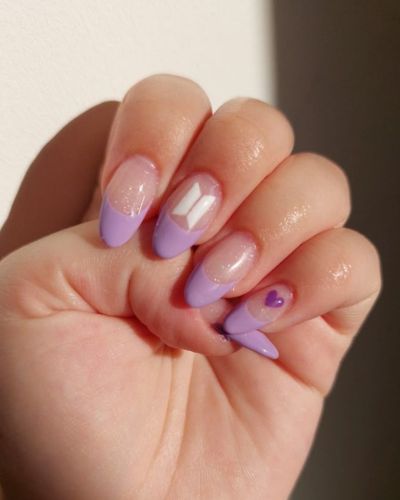 Tus uñas también son parte del look; para ver a BTS, apuesta por colores y detalles que representen a la banda.