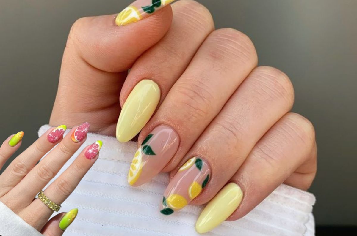Uñas cítricas: el mani más fresco y vibrante de la temporada