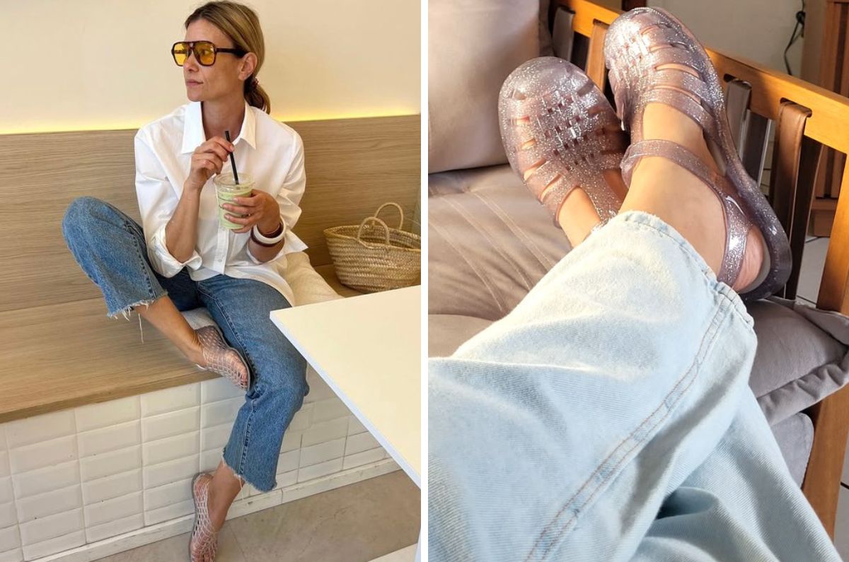 Zapatos jelly: cómo combinar el calzado más polémico ¿y feo? de la temporada