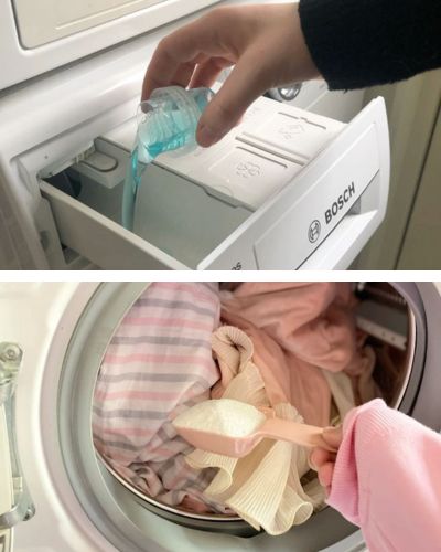 Errores al lavar la ropa: usar demasiado detergente y suavizante.