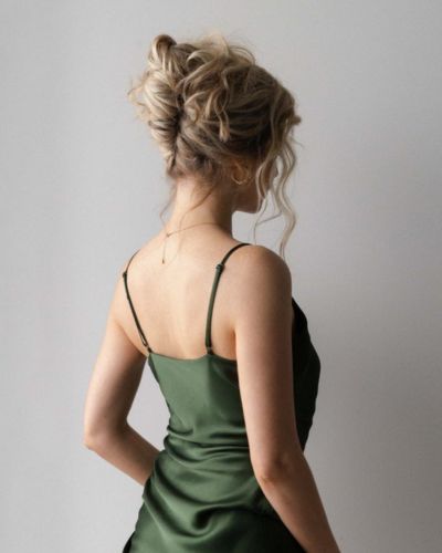 French twist messy