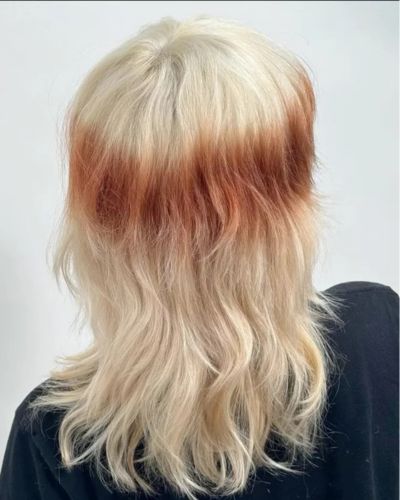Halo de color cobre 