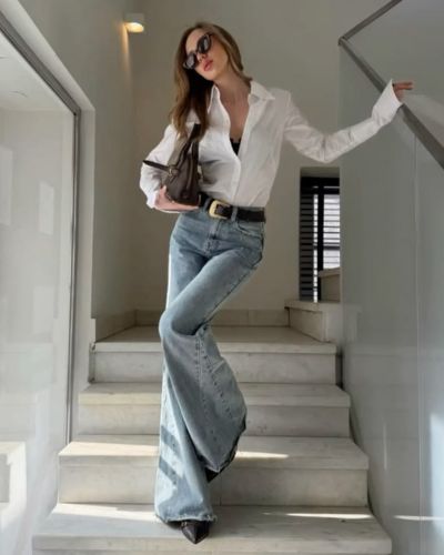 Jeans para la oficina: flare