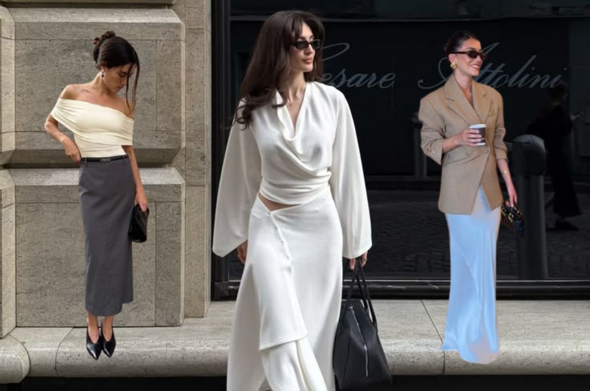 La falda sastre, el look ideal para celebrar a mamá este 10 de mayo
