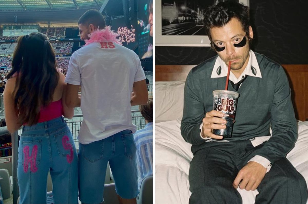 Ideas de outfits en pareja para ir al concierto de Harry Styles