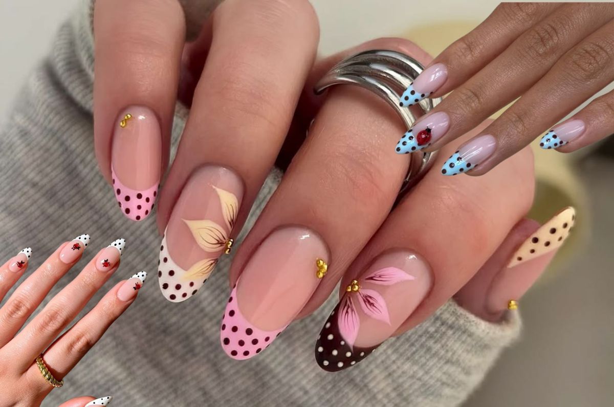 Polka french: la manicura minimalista y divertida que hará lucir tus manos más elegantes