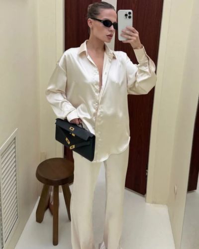 Conjunto de seda
