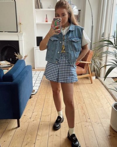 Chaleco denim 