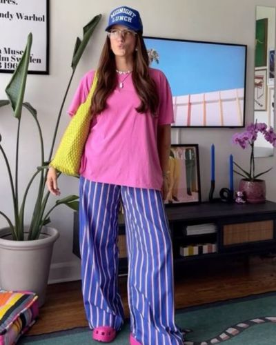 Pantalones a rayas 