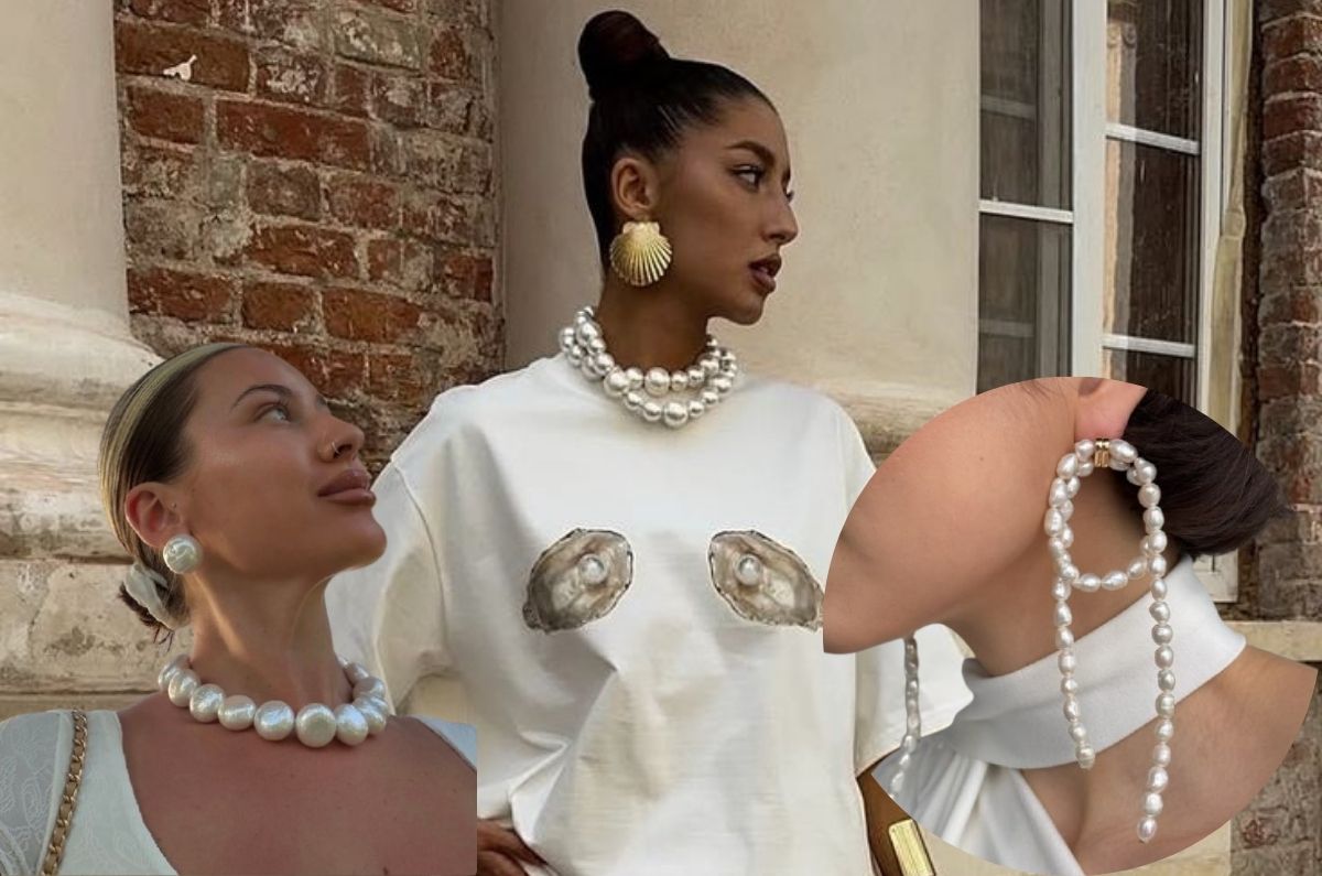 ¿Cómo usar accesorios con perlas sin que tu look se vea anticuado?