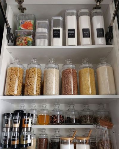 La forma correcta de almacenar alimentos