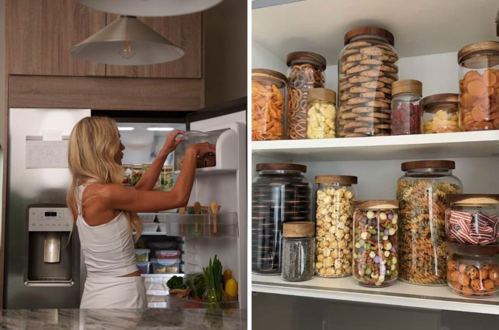 La forma correcta de almacenar alimentos