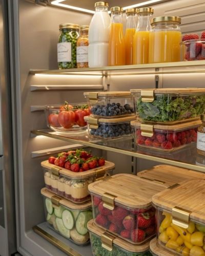 La forma correcta de almacenar alimentos