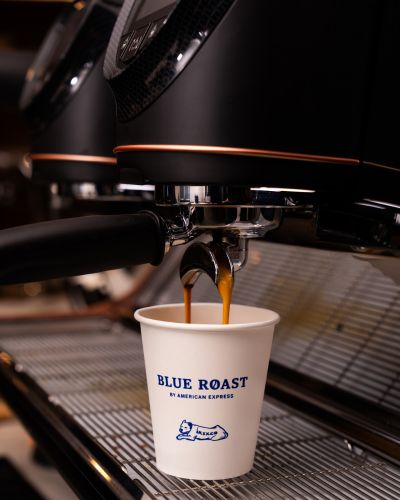 Café de alta especialidad antes de volar