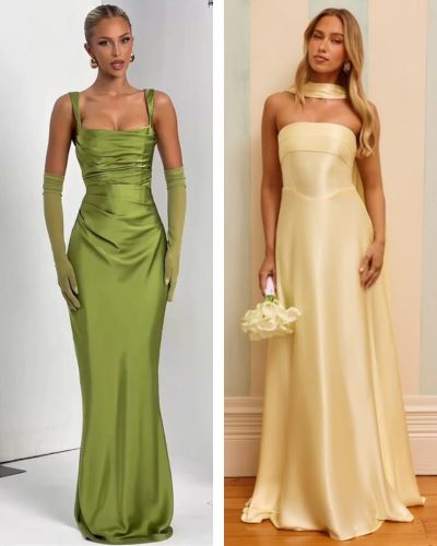 Colores para damas de honor