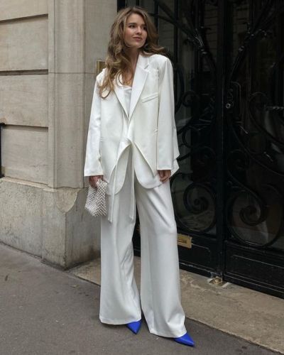 Looks de boda civil sin vestido